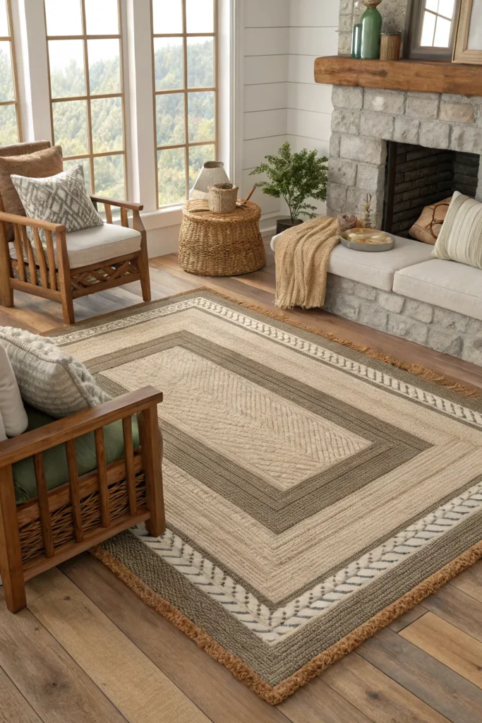 16 Warm Farmhouse Living Room Ideas for Inviting Spaces 12 SA11