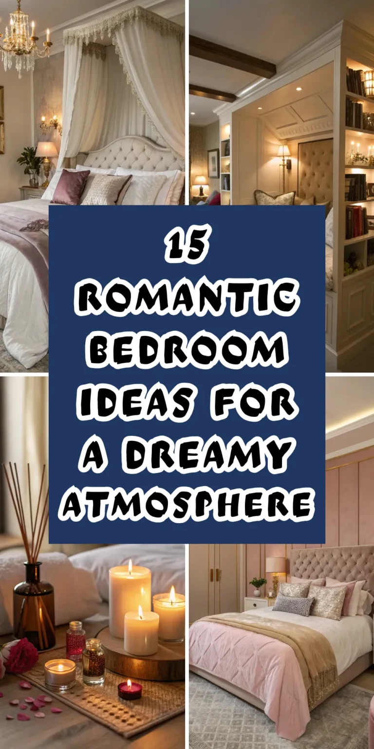 15 Romantic Bedroom Ideas for a Dreamy Atmosphere