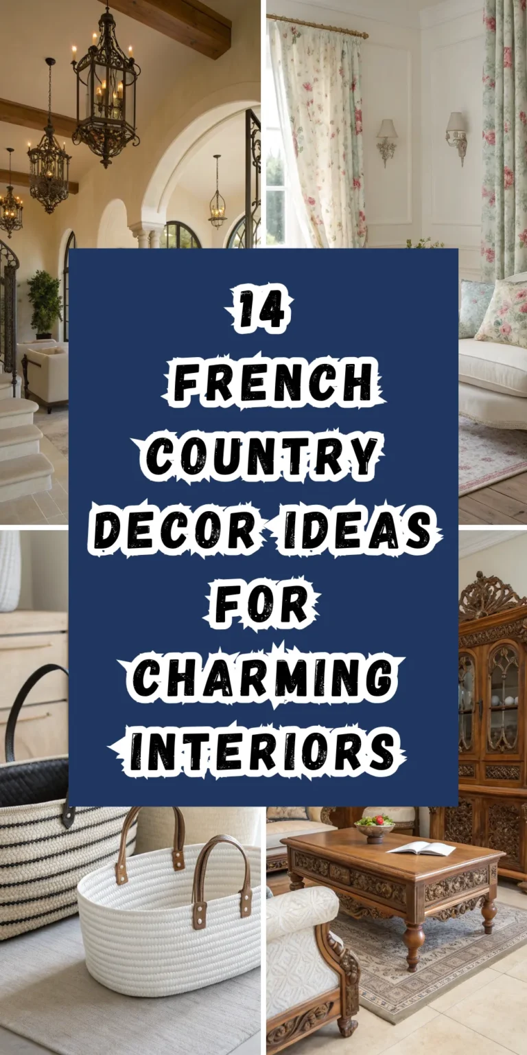 14 French Country Decor Ideas for Charming Interiors