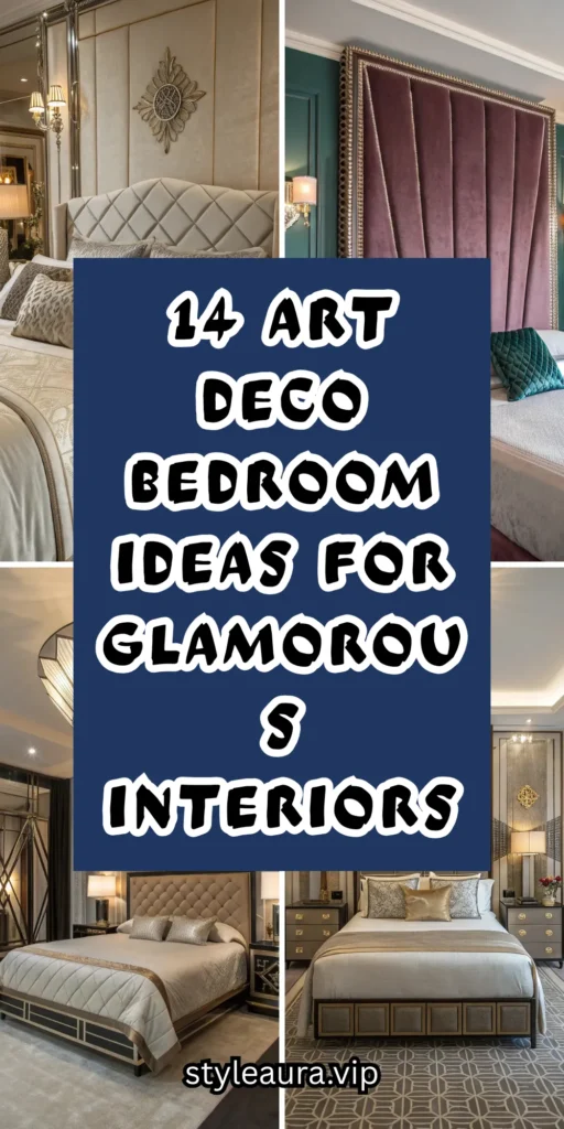 14 Art Deco Bedroom Ideas for Glamorous Interiors 1 10 1 5