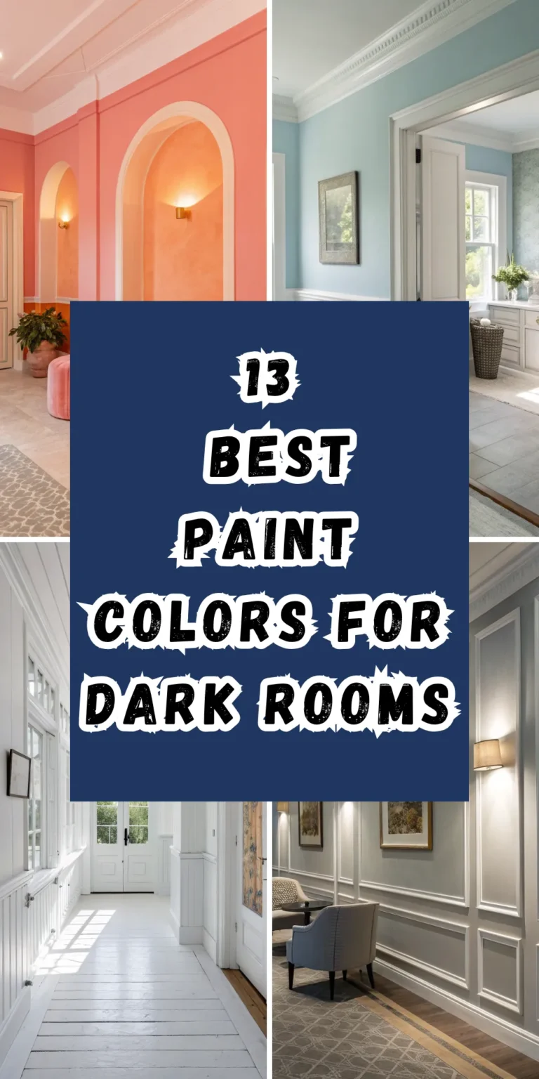 13 Best Paint Colors for Dark Rooms to Brighten Your Home