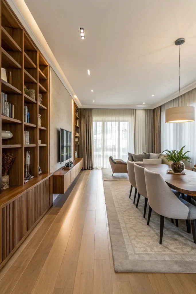 15 Narrow Living Room Dining Room Combo Ideas That Work 9 CF8 1