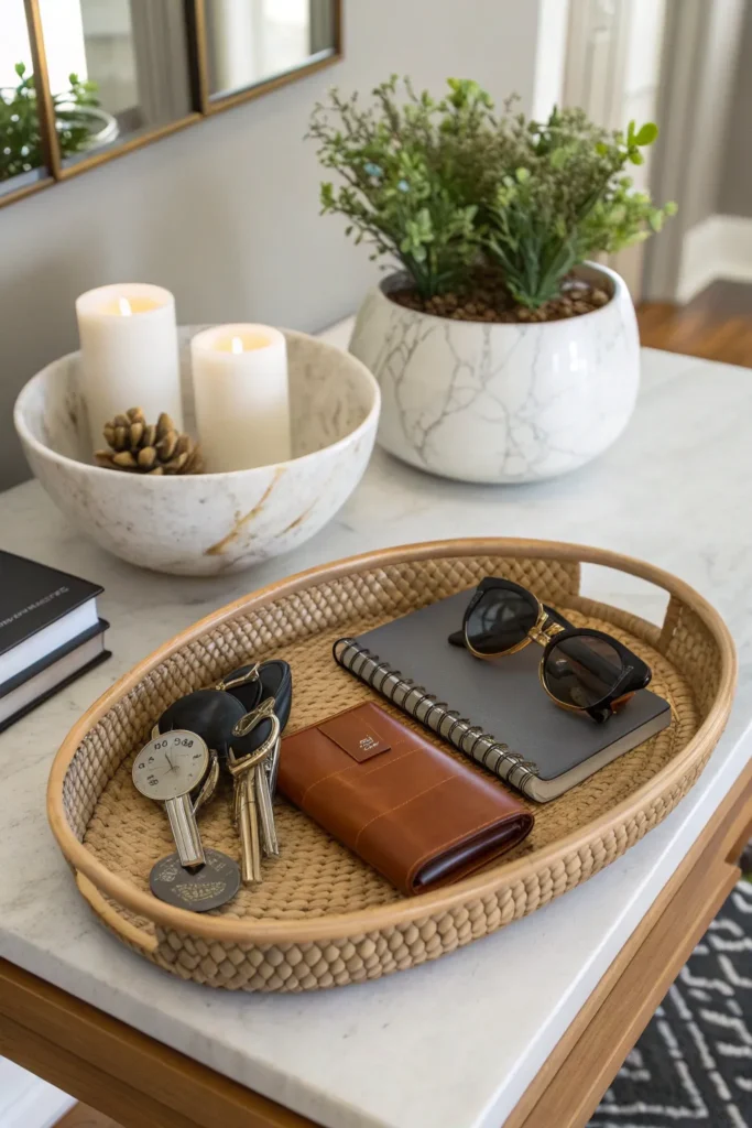 15 Entryway Table Decor Ideas to Welcome Guests in Style 5 FV4