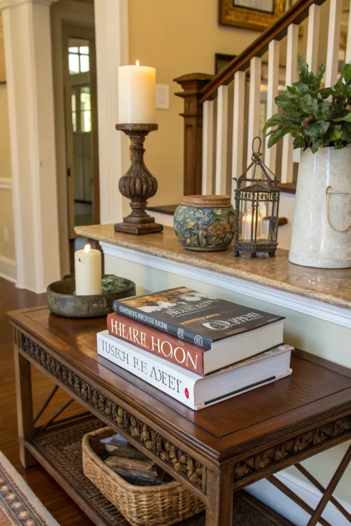 15 Entryway Table Decor Ideas to Welcome Guests in Style 6 FV5