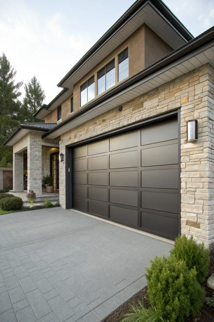 16 Modern Garage Door Ideas to Refresh Your Exterior 8 GP7 1