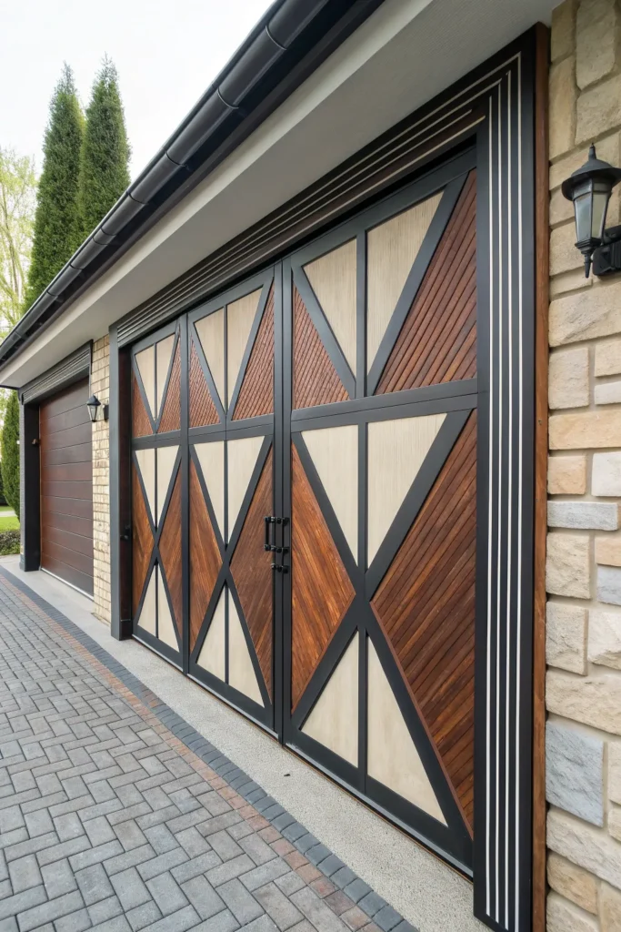 16 Modern Garage Door Ideas to Refresh Your Exterior 10 GP9 1