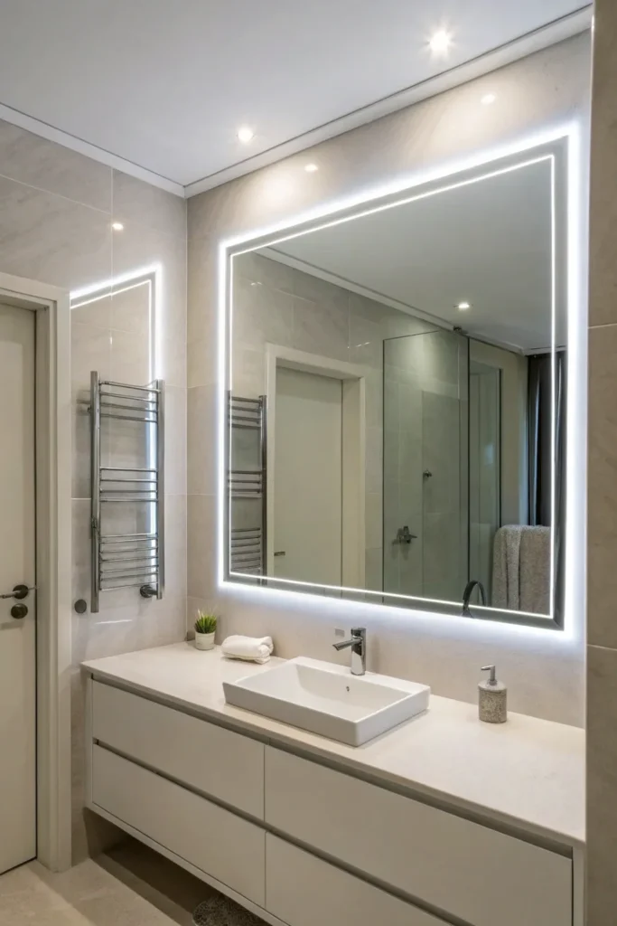 13 Bathroom Mirror Ideas That Reflect Your Style 3 RN2
