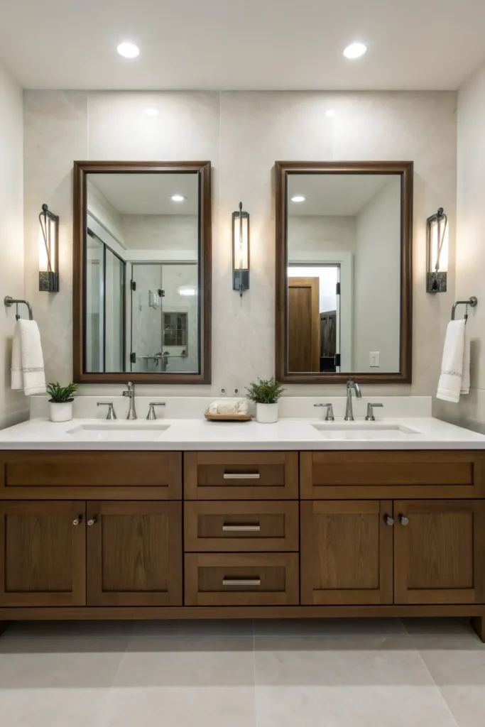 13 Bathroom Mirror Ideas That Reflect Your Style 5 RN4