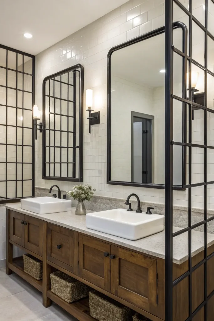 13 Bathroom Mirror Ideas That Reflect Your Style 8 RN7