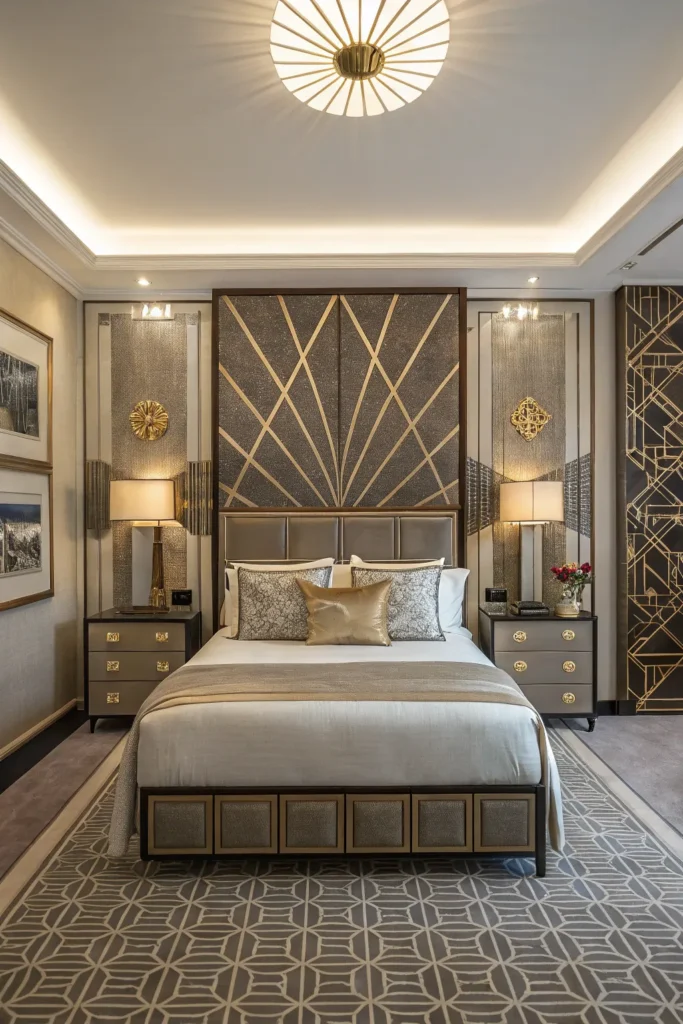 14 Art Deco Bedroom Ideas for Glamorous Interiors 12 SH11