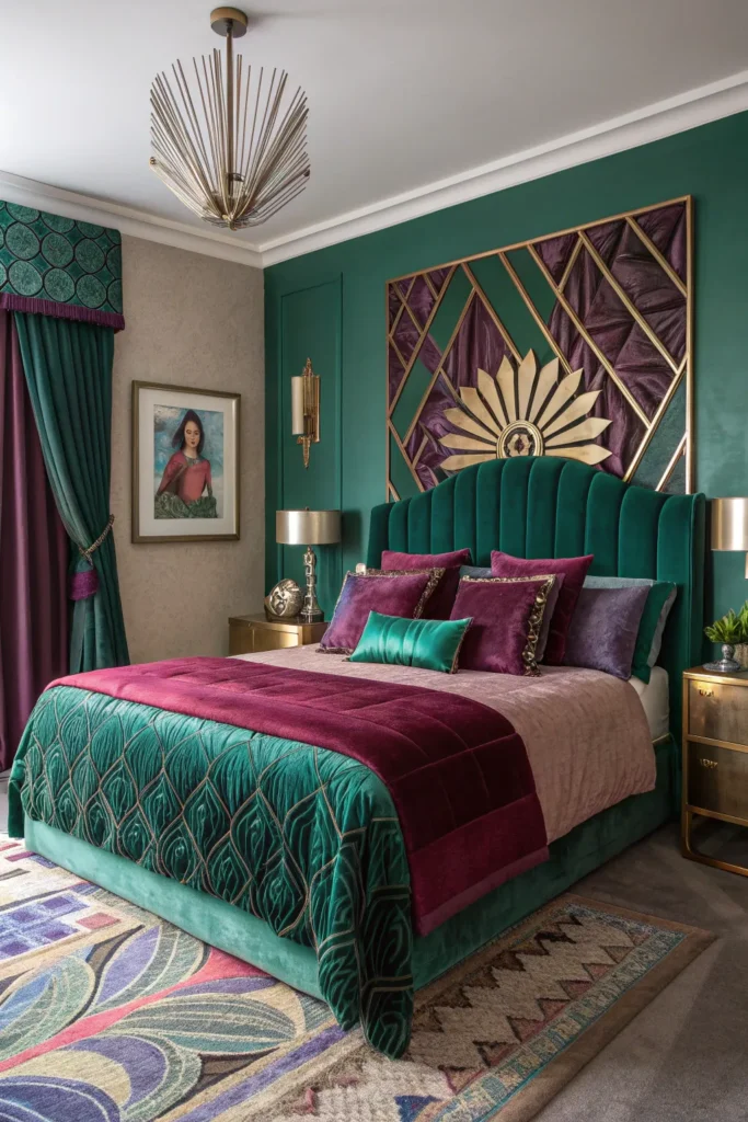 14 Art Deco Bedroom Ideas for Glamorous Interiors 15 SH14