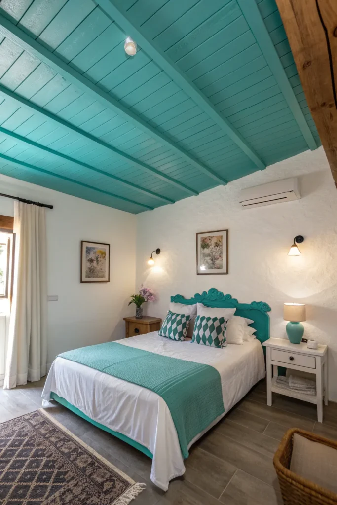 14 Teal Bedroom Ideas for a Calm and Cool Sleep Space 13 WT12