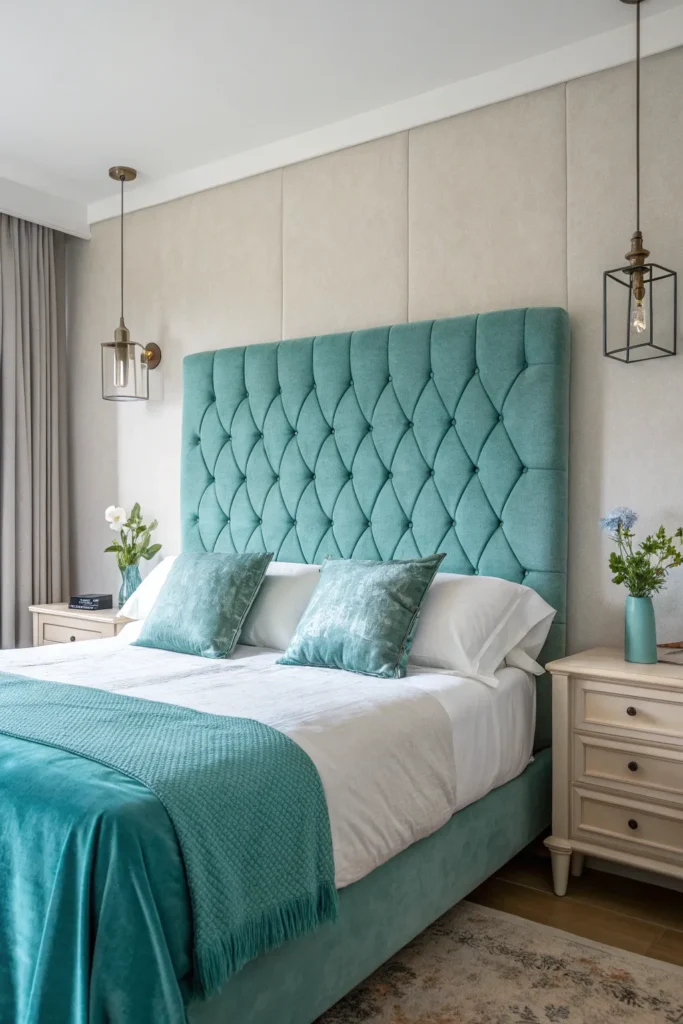 14 Teal Bedroom Ideas for a Calm and Cool Sleep Space 10 WT9