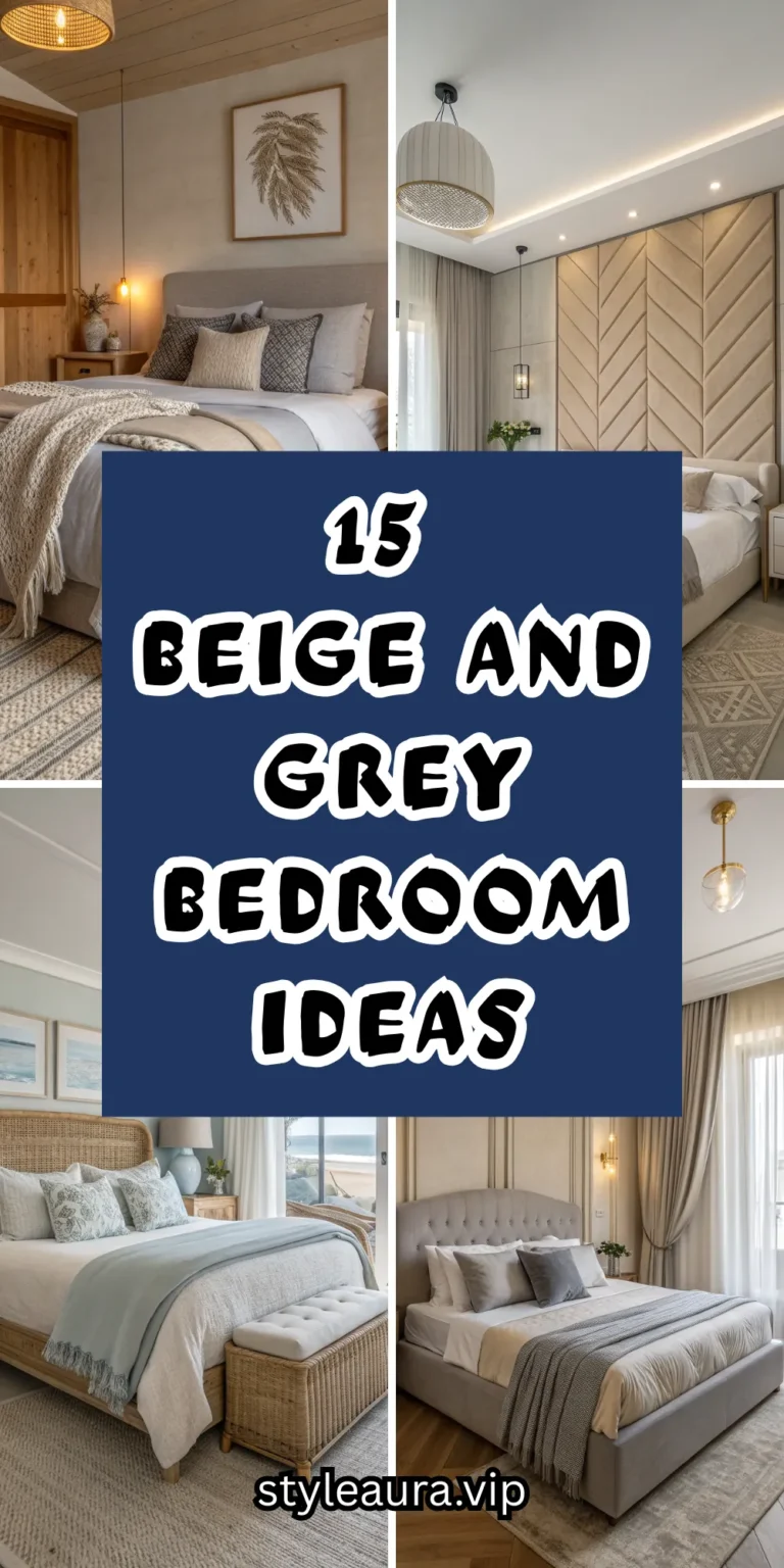 15 Beige and Grey Bedroom Ideas for a Neutral Retreat 20 15 Beige and Grey Bedroom Ideas for a Neutral Retreat