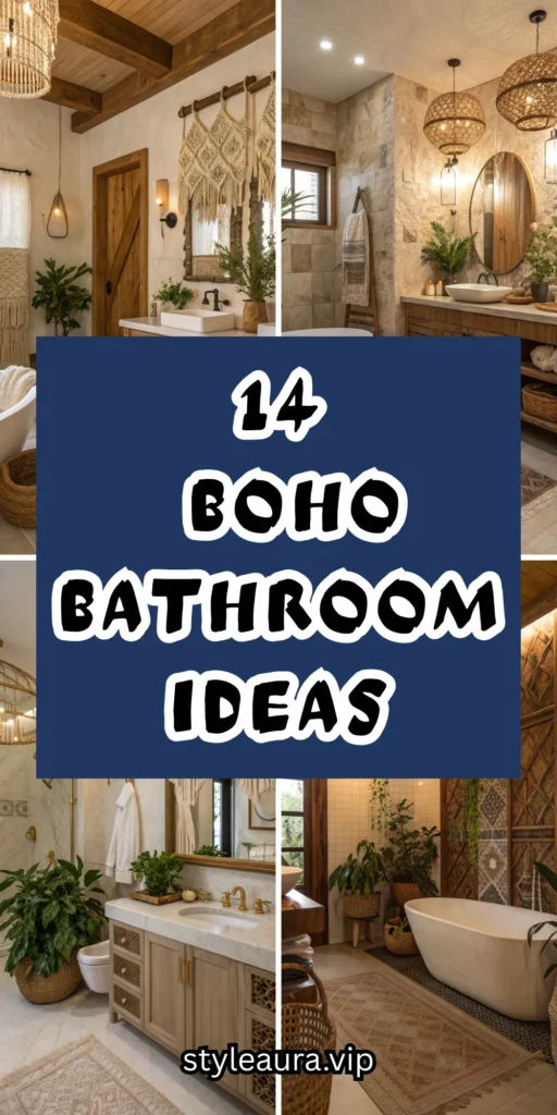 14 Boho Bathroom Ideas for Free-Spirited Style 1 10 5 3