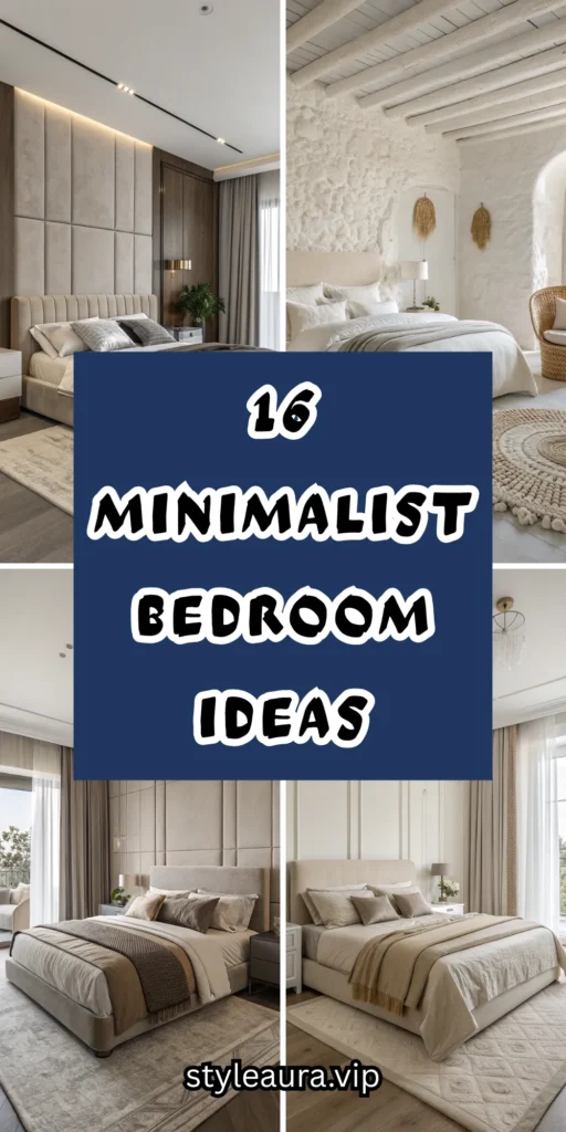 16 Minimalist Bedroom Ideas for a Peaceful Retreat 1 10 7