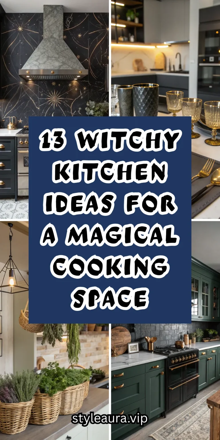13 Witchy Kitchen Ideas for a Magical Cooking Space
