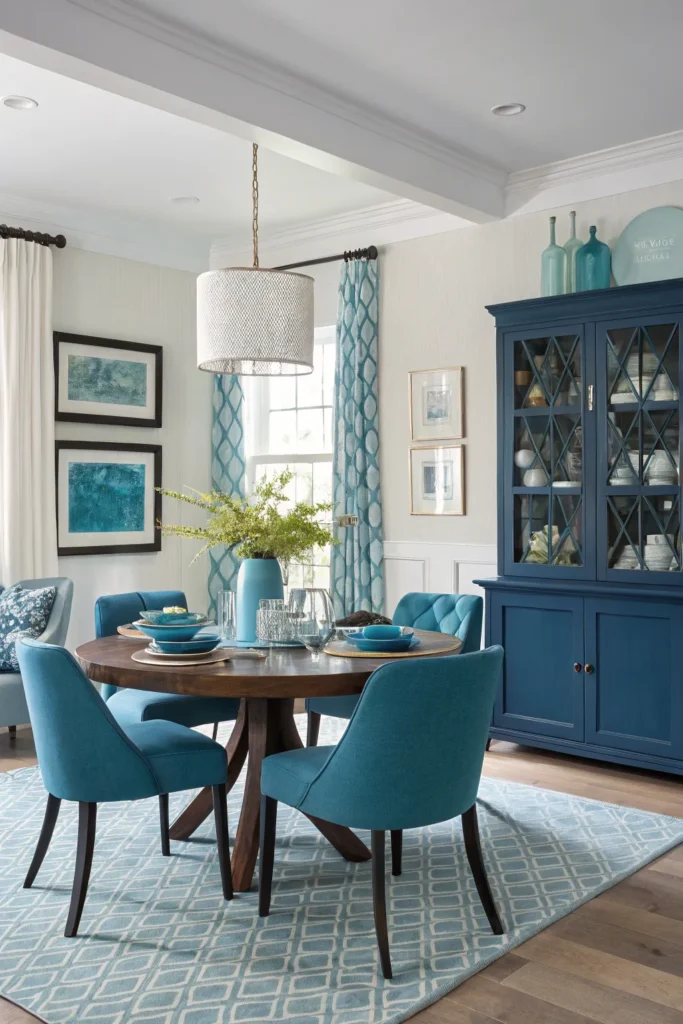 14 Blue Dining Room Ideas for a Refreshing Look 15 AB14