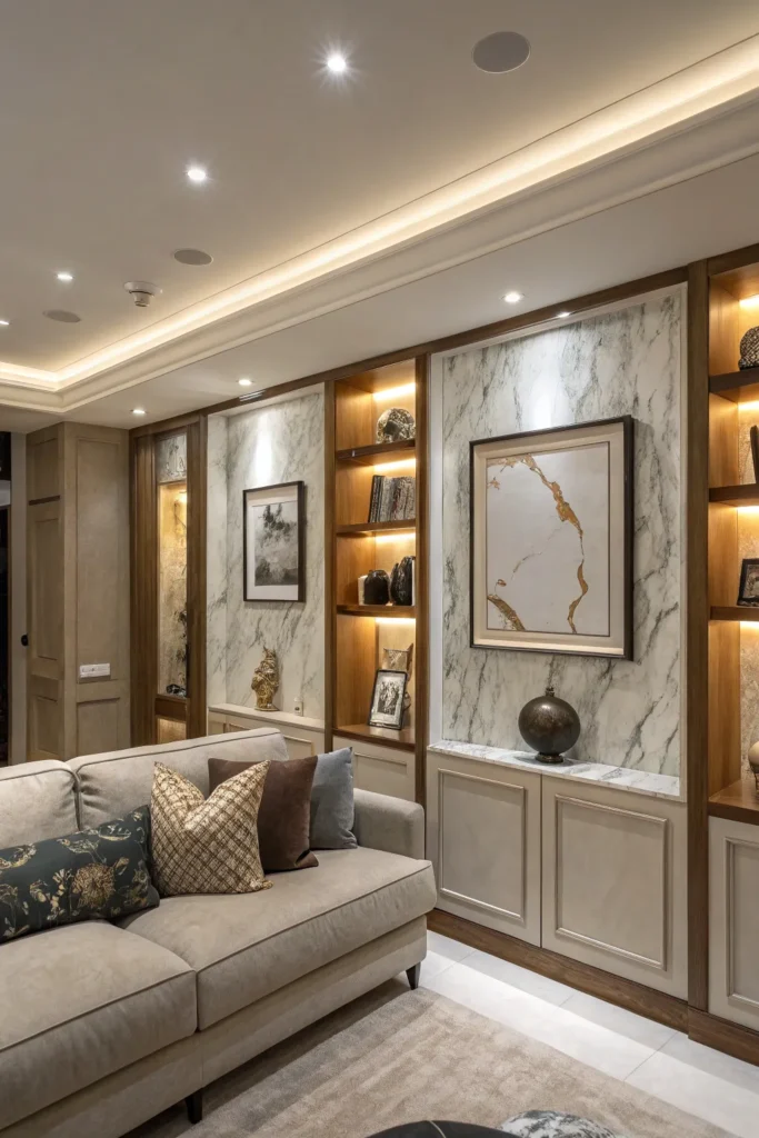 15 Above Couch Ideas for a Modern Luxurious Living Room 11 AS10