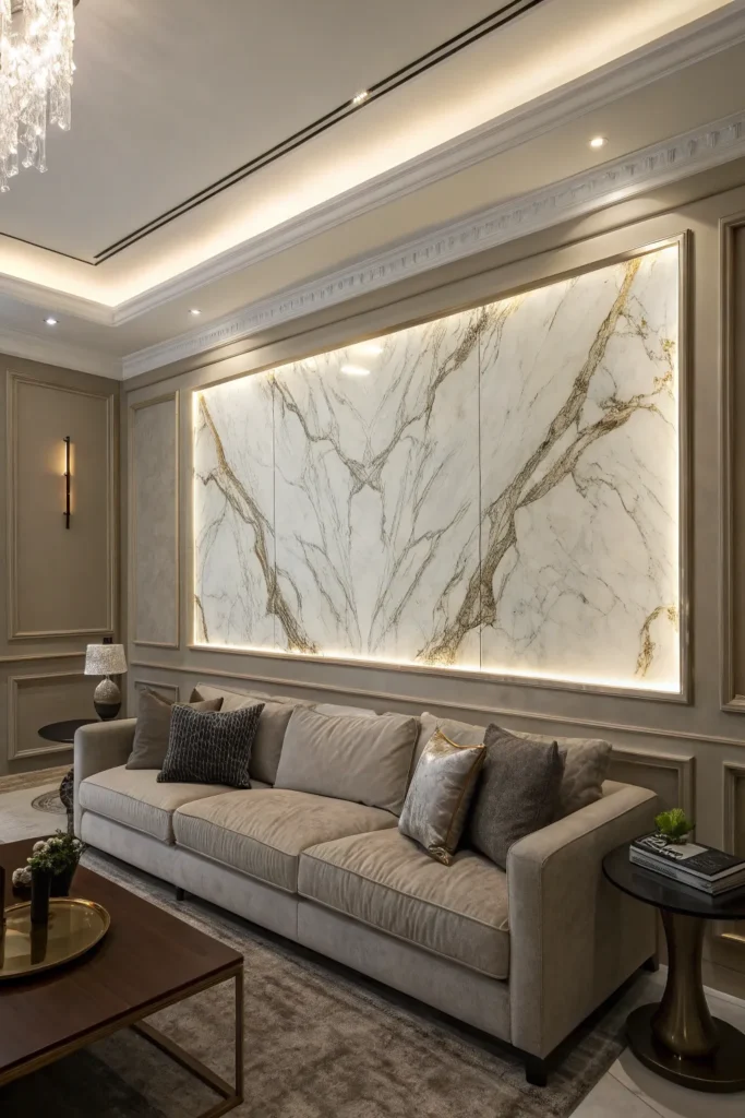 15 Above Couch Ideas for a Modern Luxurious Living Room 15 AS14