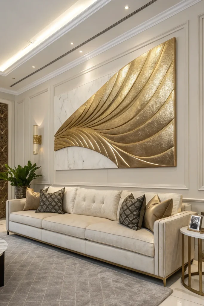 15 Above Couch Ideas for a Modern Luxurious Living Room 8 AS7