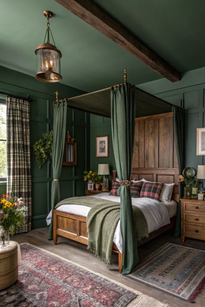 14 Dark Cottagecore Bedroom Ideas for a Moody Retreat 6 CW5