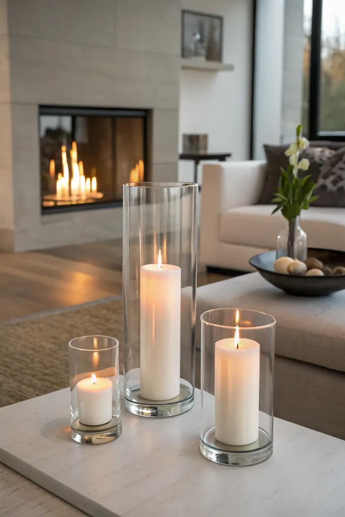 13 Candles in Fireplace Ideas for Cozy Ambiance 3 FI2