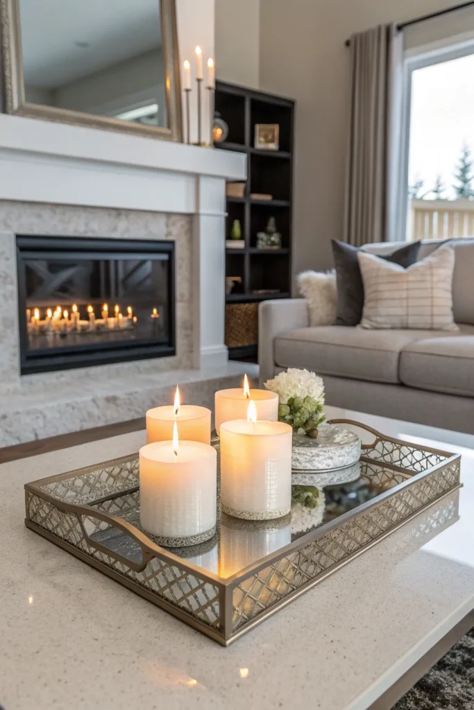 13 Candles in Fireplace Ideas for Cozy Ambiance 9 FI8