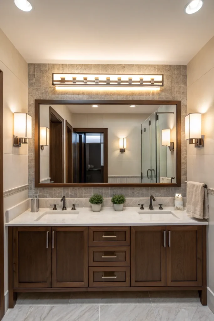 11 Bathroom Lighting Over Mirror Ideas for Better Illumination 11 MB10