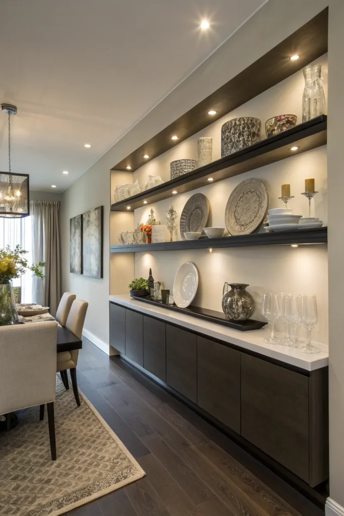 14 Long Floating Shelves Ideas for Practical Style 7 ML6