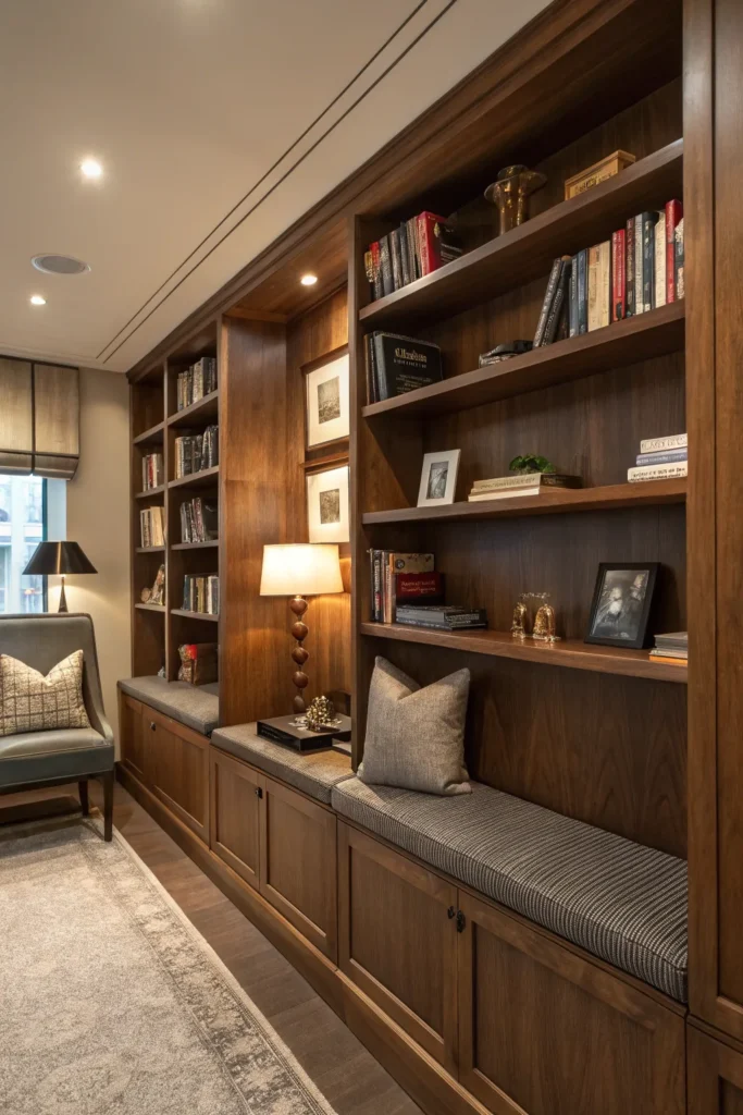 14 Long Floating Shelves Ideas for Practical Style 10 ML9