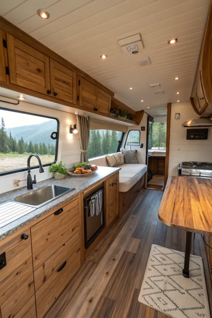 16 Tips to Design a Cozy Boho Camper Van 3 NB2