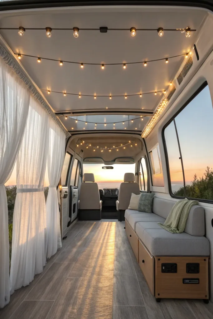 16 Tips to Design a Cozy Boho Camper Van 5 NB5