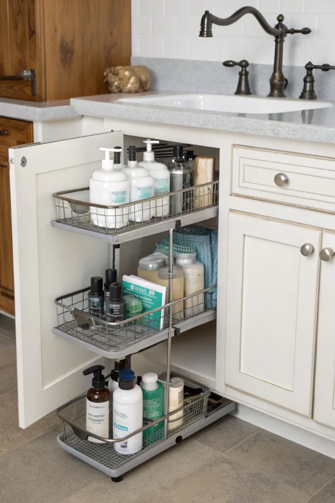12 Under Sink Organization Ideas to Maximize Storage 3 PD2