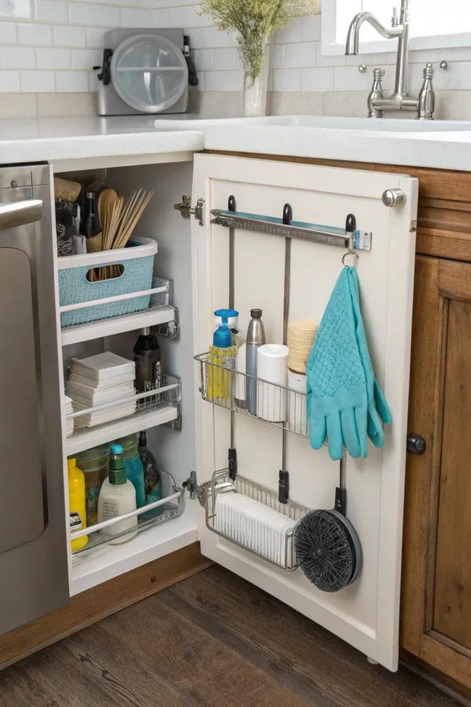 12 Under Sink Organization Ideas to Maximize Storage 5 PD4