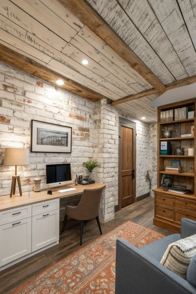 12 Rustic Office Decor Ideas for a Warm Work Environment 6 RW5