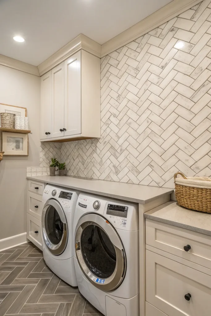 14 Modern Farmhouse Laundry Room Ideas for a Cozy Luxury Utility Space 8 SW7