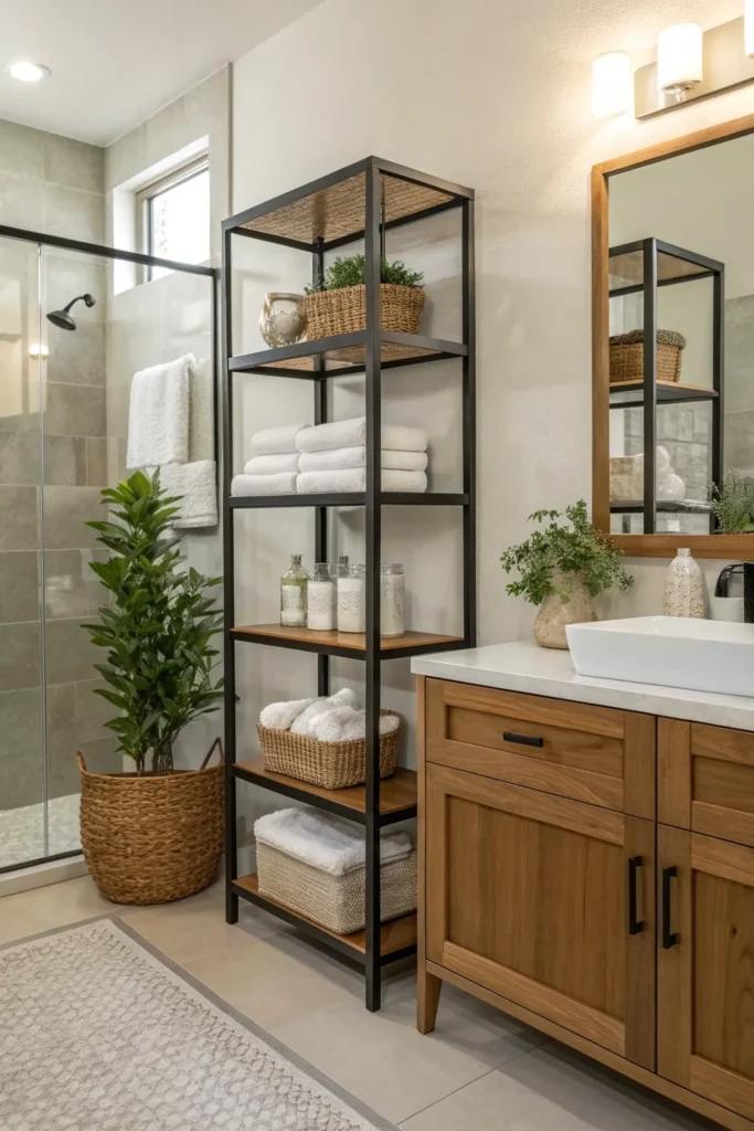 15 Bathroom Organization Ideas for a Clutter-Free Space 7 WN6