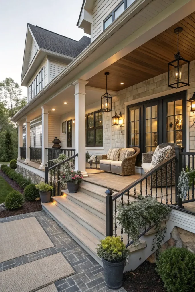 14 Front Porch Ideas to Maximize Curb Appeal 6 cm 5 1