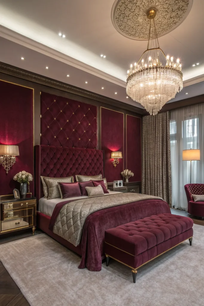 15 Red Bedroom Ideas for a Bold Statement 2 db 1