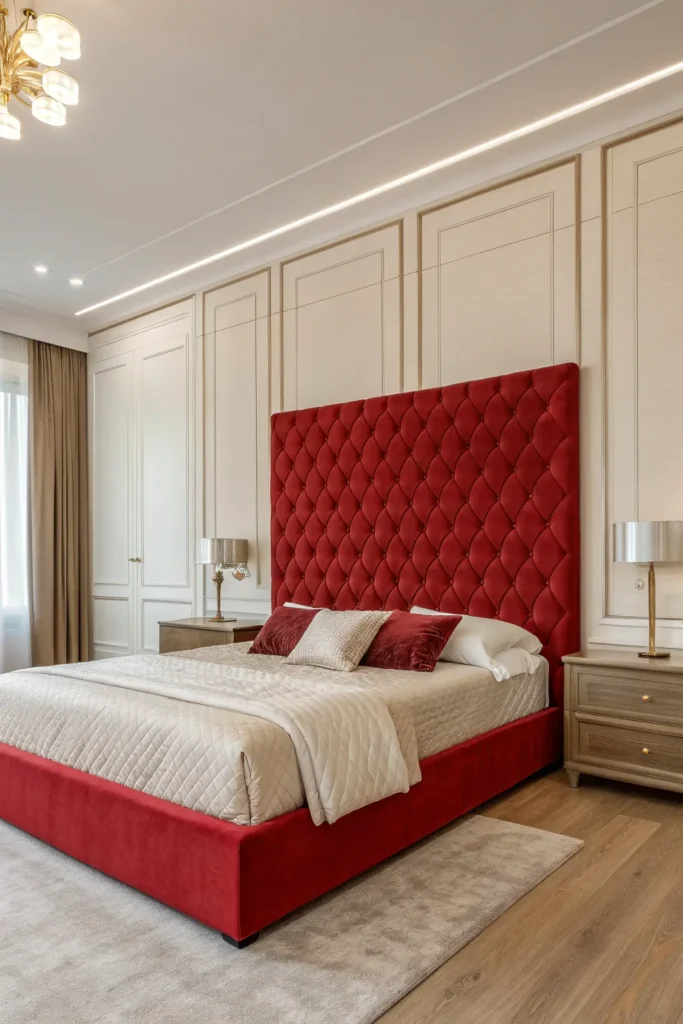 15 Red Bedroom Ideas for a Bold Statement 15 db 14