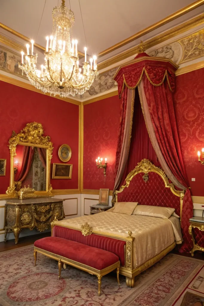 15 Red Bedroom Ideas for a Bold Statement 5 db 4