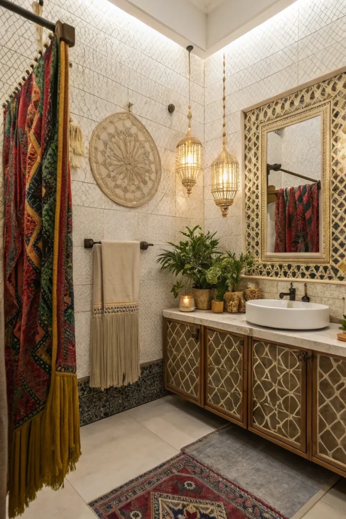 14 Boho Bathroom Ideas for Free-Spirited Style 11 en 10