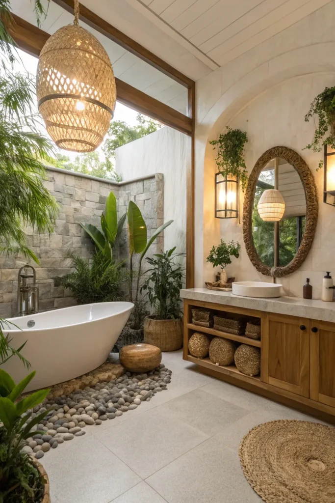 14 Boho Bathroom Ideas for Free-Spirited Style 5 en 4