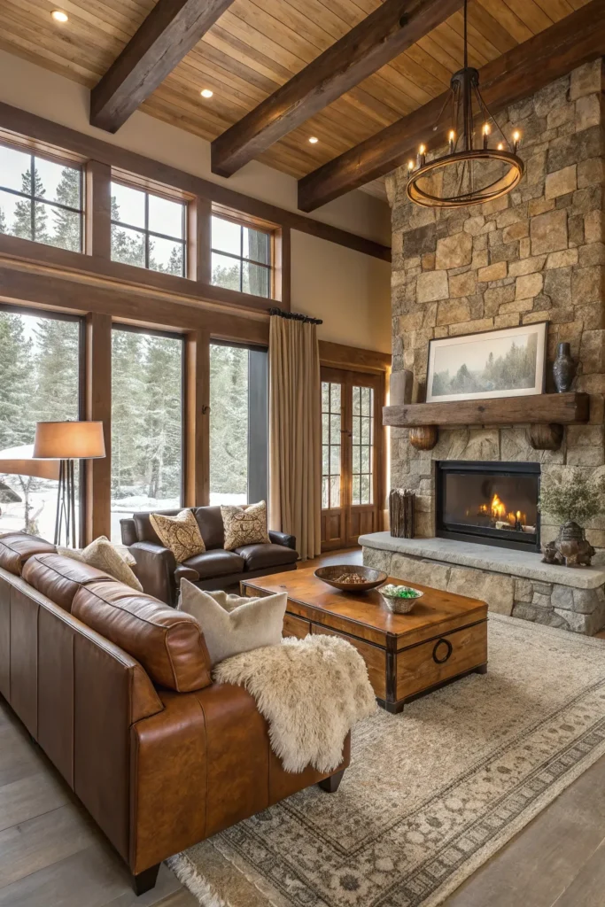 15 Earthy Living Room Ideas for a Natural Feel 11 ne 10