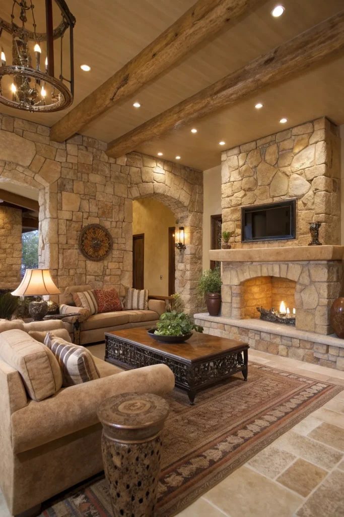 15 Earthy Living Room Ideas for a Natural Feel 5 ne 4