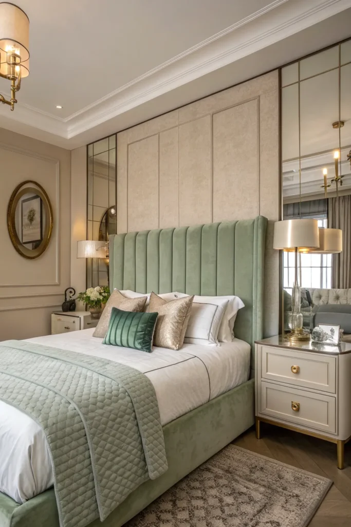 14 Sage Green Bedroom Ideas for a Calm Atmosphere 13 sf 12