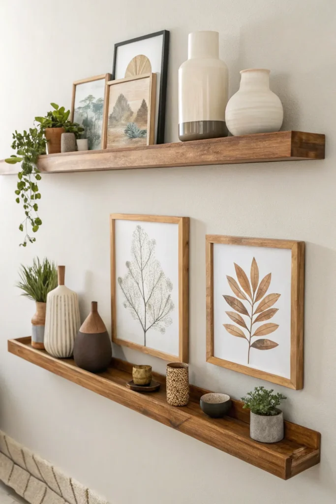 13 Picture Ledge Ideas for Easy Wall Styling 11 su 10