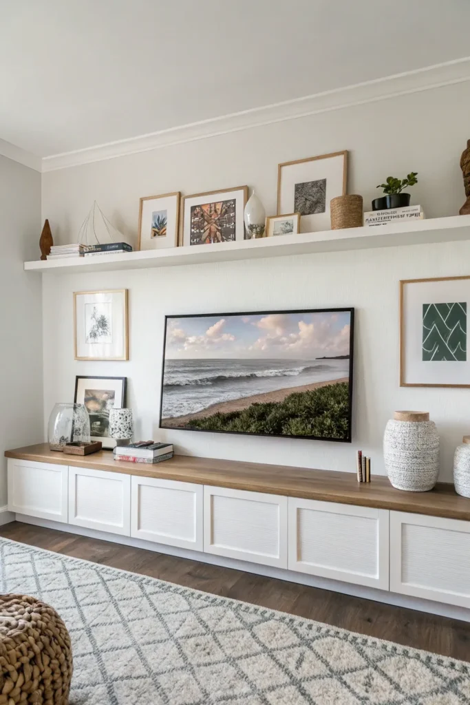 13 Picture Ledge Ideas for Easy Wall Styling 13 su 2