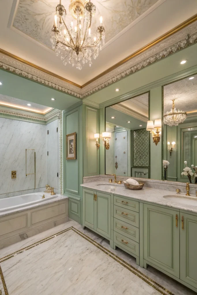 15 Sage Green Bathroom Ideas for a Relaxing Space 13 sw 12